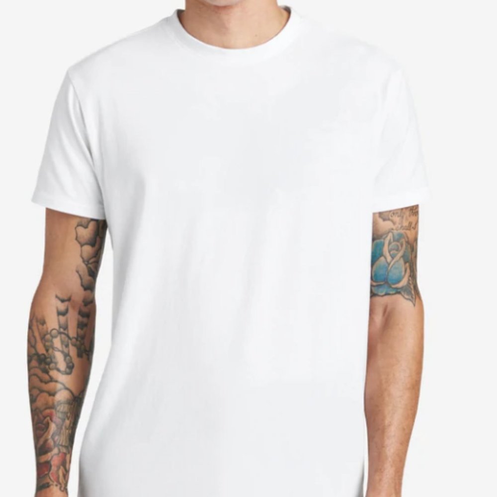 (Retail $49) Men's All White Kenneth Cole T-shirt (size M)